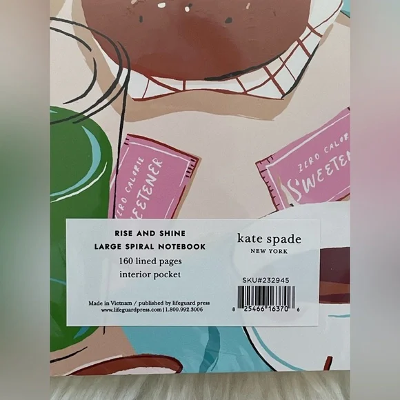 KATE SPADE 4 Piece Office Bundle: Tote, Pencil Case, Push Pins, Notebook - Picture 7 of 12